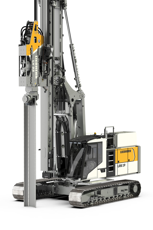 New piling and drilling rig: LRB 19
